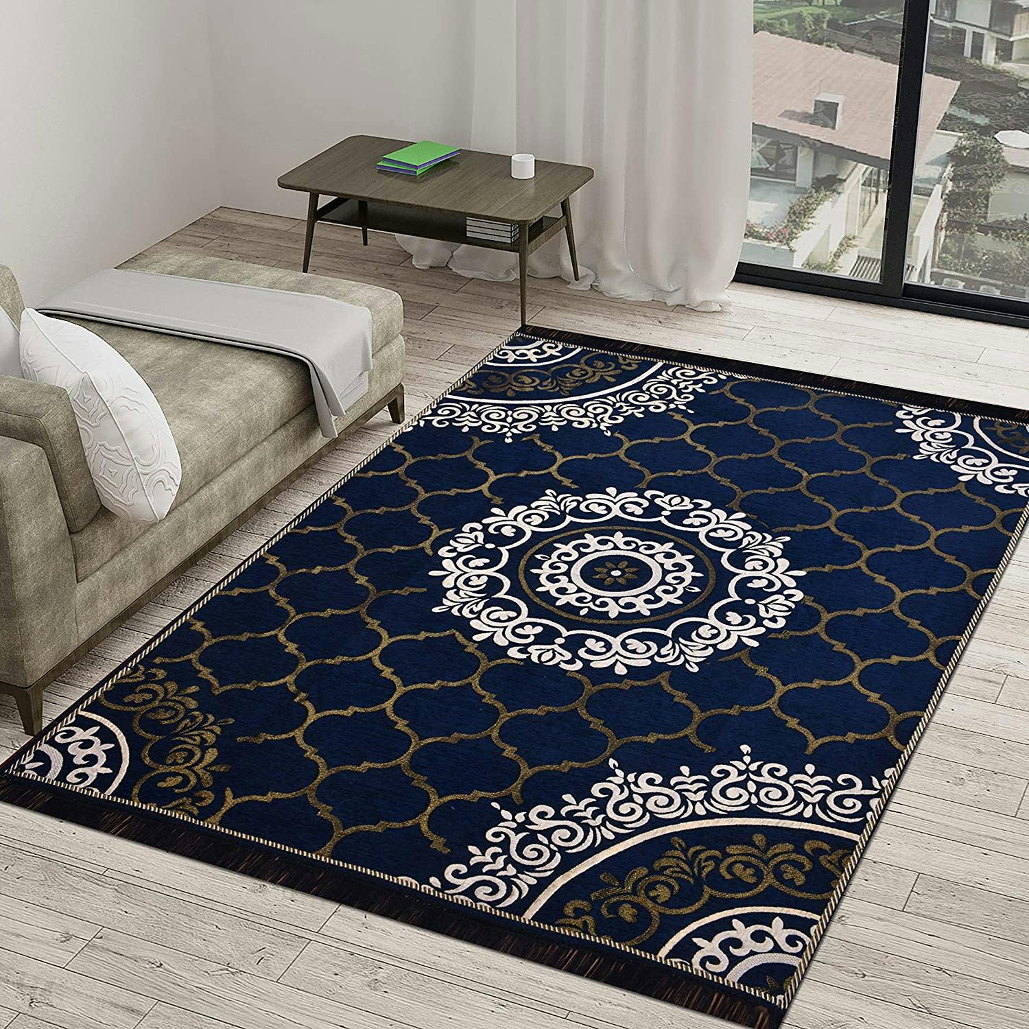 Traditional Designer Superfine Velvet Carpet at Rs 630 only