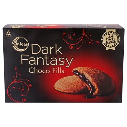 Sunfeast Dark Fantasy Choco Fill Cookies at Rs 77 only