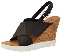 Qupid Women's Black Fashion Sandals at Rs 1686 only