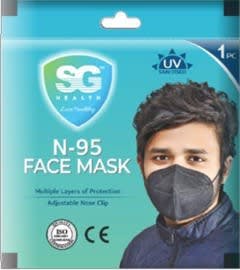 SG Health N-95 Face Mask only at Rs 199