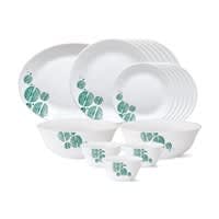 Larah by BOROSIL Opalware Dinner Set  21 Pieces at Rs 1314 only