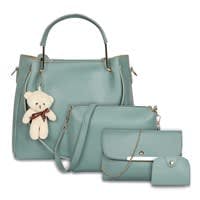 Envias Leatherette Women's Handbags Combo Of 4 at Rs 549 only
