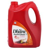 Dhara Kachi Ghani Mustard Oil 5 L at Rs 865 only