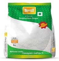 Trust Classic Sulphur less Refined Sugar 5kg at Rs 220 only