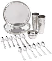 Amazon Brand Solimo Stainless Steel 30Pcs at Rs 1289 only