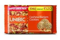 Unibic Cashew Badam Cookies 500 gram Flat 50% Off at Rs 60 only