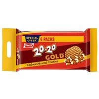 Parle 20-20 Gold Cashew Almond Cookies 600 g at Rs 65 only