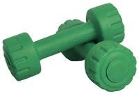 Aurion PVC Dumbbells Weights Exercise Barbell for Men & Women at Rs 168 only