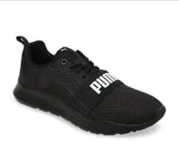 Puma Unisex Black Running Shoes Flat 65% Discount at Rs 999 only