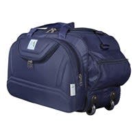 Nylon 55 litres Waterproof Strolley Duffle Bag 2 Wheels Luggage Bag at Rs 569 only