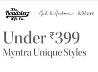 Myntra unique Style under Rs 399 Sale
