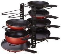 Solimo Adjustable Utensil Storage Rack Organizer with 8 Shelves at Rs 809 only